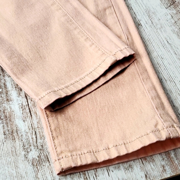 5/$30🎀Mossimo | Rose Gold Pink Sparkle Finish Barbiecore Skinny Jeans Denim - Picture 8 of 11